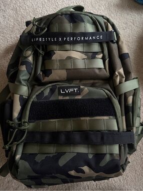 LVFT. Men's Camo Tactical Backpack - Green Camouflage